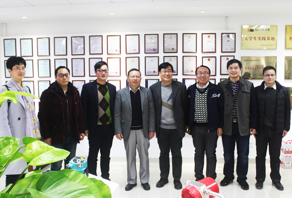 浙江科技学院电气学院领导莅临壹定发参访