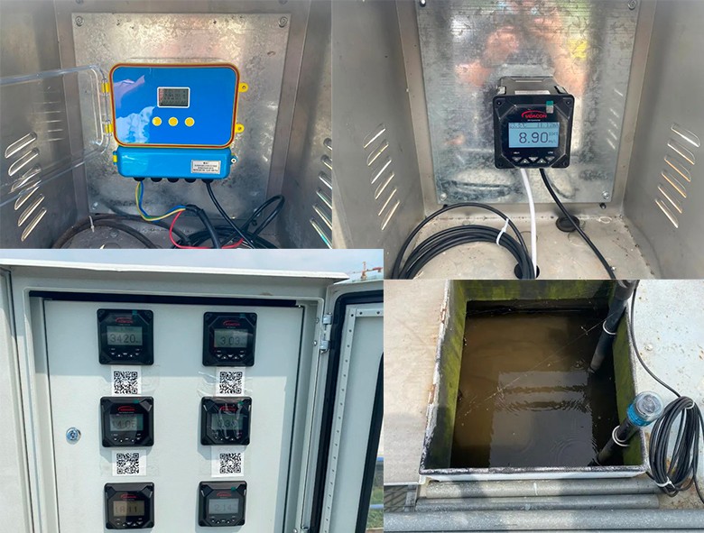 超声波液位计以及多参数现场显示图 超声波液位计以及多参数现场显示图